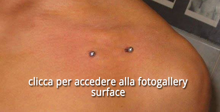 Piercing surface a Torino